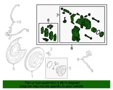 ТОРМОЗНОЙ СУППОРТ 58210A7300 HYUNDAI