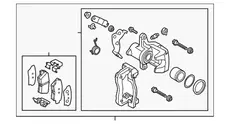 ТОРМОЗНОЙ СУППОРТ 58210A7300 HYUNDAI