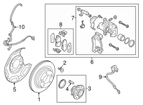 ТОРМОЗНОЙ СУППОРТ 58210A7300 HYUNDAI