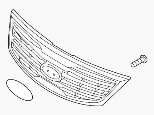 Решетка радиатора HYUNDAI / KIA 863503W050