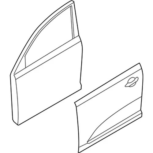 ДВЕРЬ 760033W001 HYUNDAI