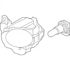 Фара противотуманная HYUNDAI / KIA 92202B2020