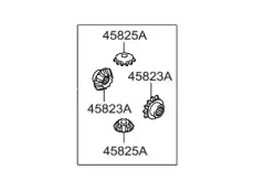 Шестерня КПП HYUNDAI / KIA 4583723300