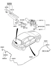 МОТОРЧИК СТЕКЛООЧИСТИТЕЛЯ 987101G000 HYUNDAI