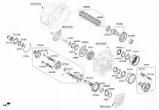 Шестерня КПП HYUNDAI / KIA 457013B000