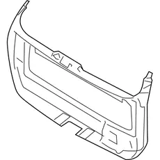 ВНУТРЕННЯЯ ПАНЕЛЬ БАГАЖНОЙ ДВЕРИ 817501F000EZ HYUNDAI
