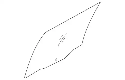 СТЕКЛО ДВЕРИ 834111D000 HYUNDAI
