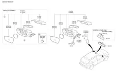 ФАРА УКАЗАТЕЛЯ ПОВОРОТА 87614A7300 HYUNDAI