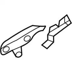 Ручка двери HYUNDAI / KIA 836504D001