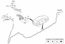 ДЕРЖАТЕЛЬ ЩЕТКИ СТЕКЛООЧИСТИТЕЛЯ 988112P000 HYUNDAI