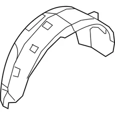 Подкрылок HYUNDAI / KIA 868222J000