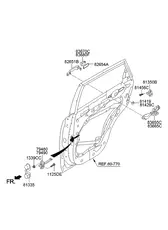 ОГРАНИЧИТЕЛЬ ДВЕРИ 794802P500 HYUNDAI