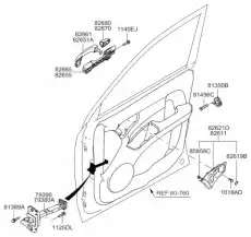 ОГРАНИЧИТЕЛЬ ДВЕРИ 793901F000 HYUNDAI