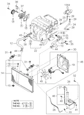 КРЫЛЬЧАТКА ВЕНТИЛЯТОРА РАДИАТОРА 0K95B15140A HYUNDAI