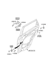 ОГРАНИЧИТЕЛЬ ДВЕРИ 794902P000 HYUNDAI