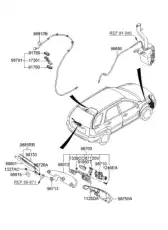 Щетка стеклоочистителя 988511F000 HYUNDAI / KIA