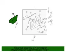 УПЛОТНИТЕЛЬ ДВЕРИ 821803E000 HYUNDAI