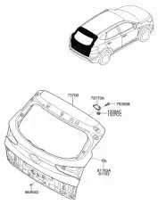 ГАЙКА М40 797973J000 HYUNDAI