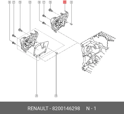 RENAULT 8200146298