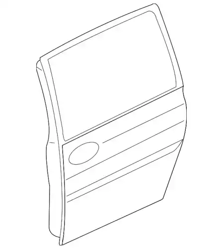 панель двери/panel assy-rr dr rh 770044D030 MOBIS