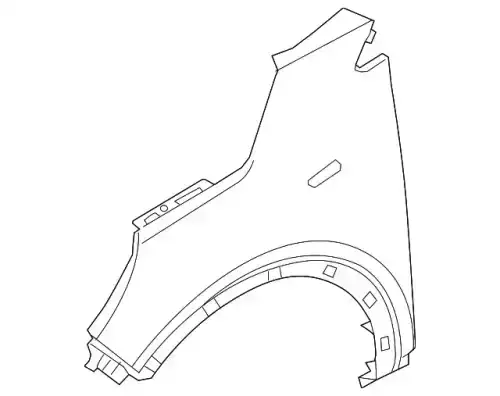 Крыло MOBIS 66311C5000