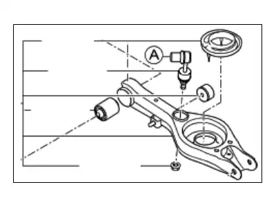 Рычаг подвески MOBIS 552103R100