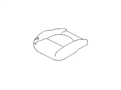 Чехол подушки сиденья 881601M010AF7 MOBIS