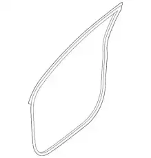 Уплотнитель двери MOBIS 821403W000