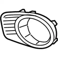 Решетка бампера MOBIS 86564A7200