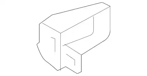 Ручка двери MOBIS 83652B2010