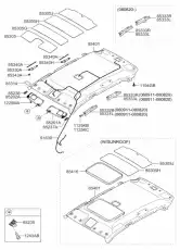Ручка двери MOBIS 853901F100LX