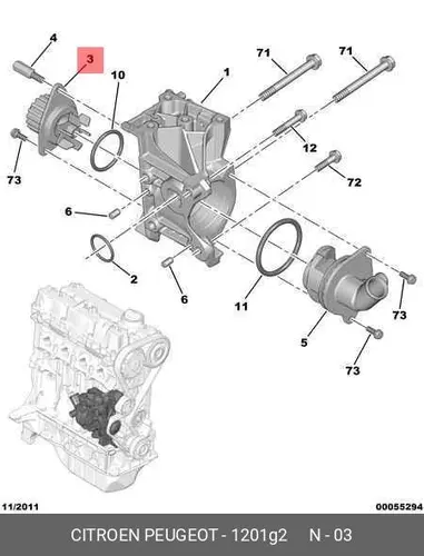 ПОМПА 1201 G2 PSA