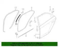  831341M000 MOULDING FR BUMPER MOBIS