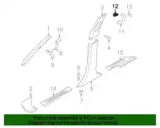 Ручка двери MOBIS 858342J020J7
