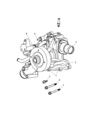 помпа Chry 4792838AA JEEP