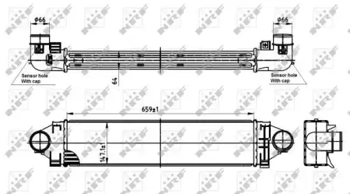 Интеркулер NRF 30304