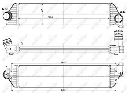 Интеркулер NRF 30358