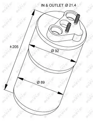 Осушитель кондиционера NRF 33317