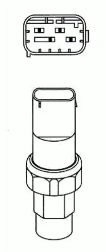 ДАТЧИК ДАВЛЕНИЯ КОНДИЦИОНЕРА 38933 NRF