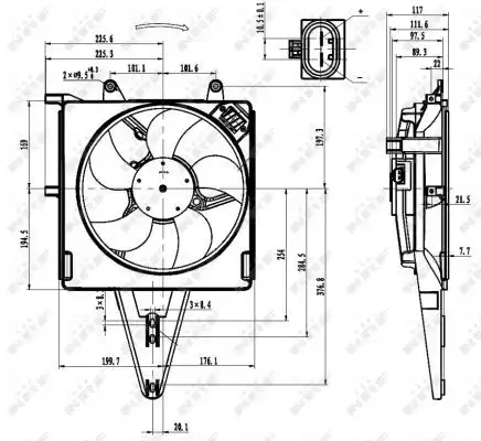 Fans/ 2,8kg/ 47431 NRF