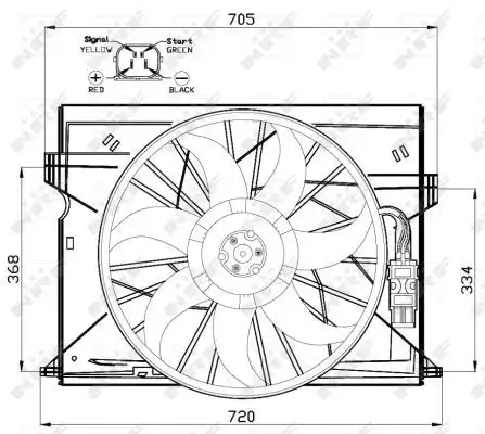 Fans/ 5,09kg/ 47444 NRF