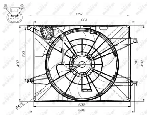 Fans/ 5,3kg/ 47561 NRF