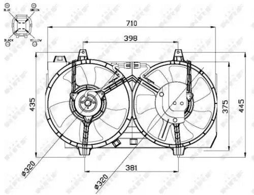 Fans/ 3,66kg/ 47667 NRF