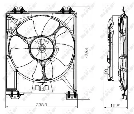 Fans/ 2,85kg/ 47677 NRF