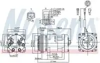 КОМПРЕССОР КОНДИЦИОНЕРА 89220 NISSENS