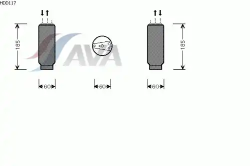 Dryers/ 0,1kg/ HDD117 AVA