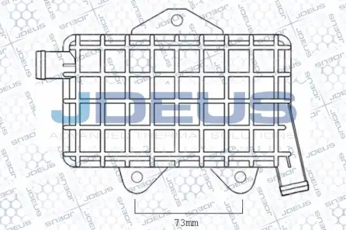 Масляный радиатор J. DEUS 417M26A