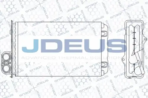 Радиатор печки J. DEUS 223M57
