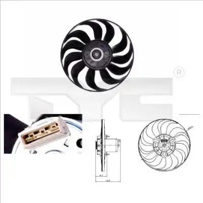 Fans/ 1,8kg/ 8370019 TYC