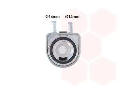 Масляный радиатор VAN WEZEL 40003285